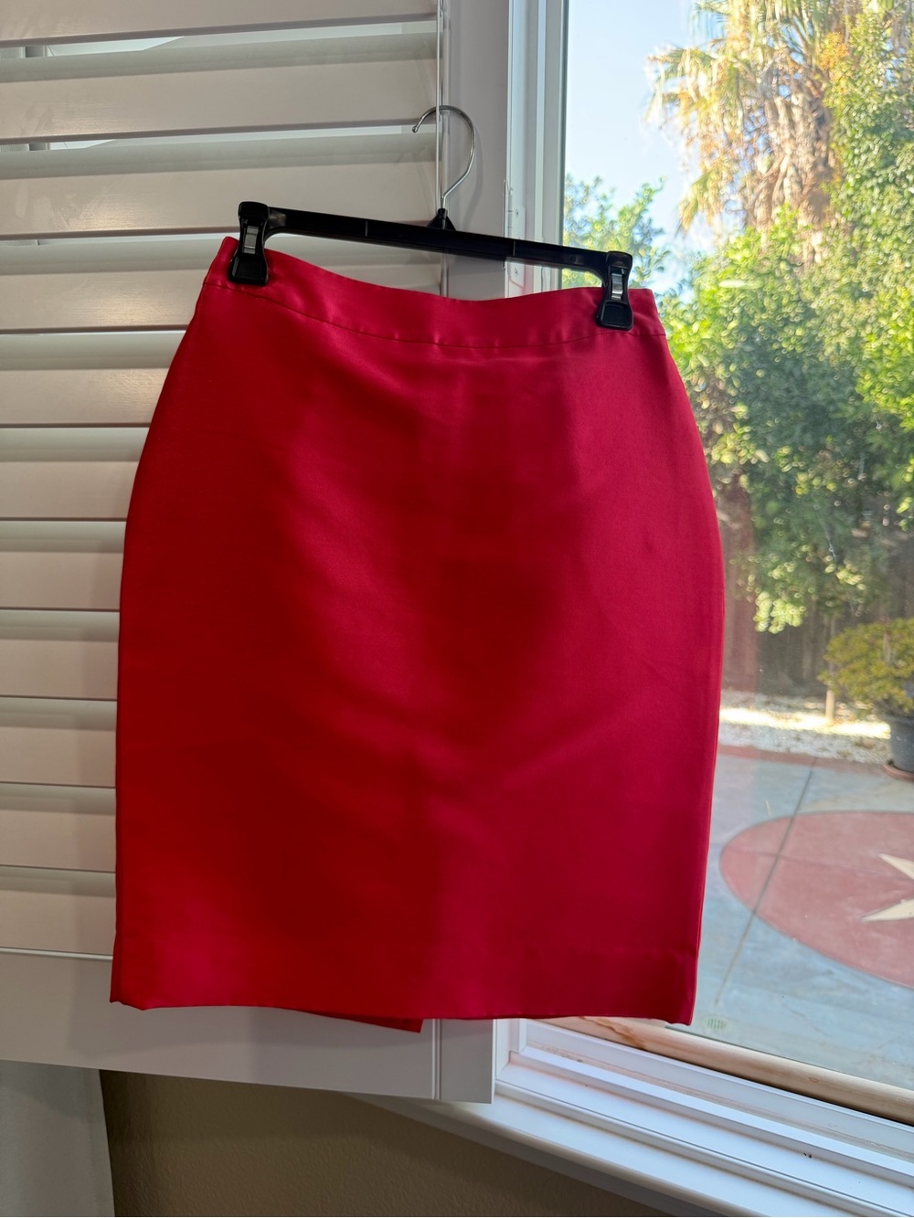 NWT Kate Spade Madison Ave Collection Red Pencil Skirt Size 4